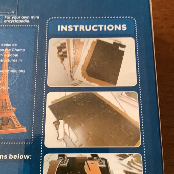 Buildream 3D Eiffel Tower Puzzle - Picture 7 of 12
